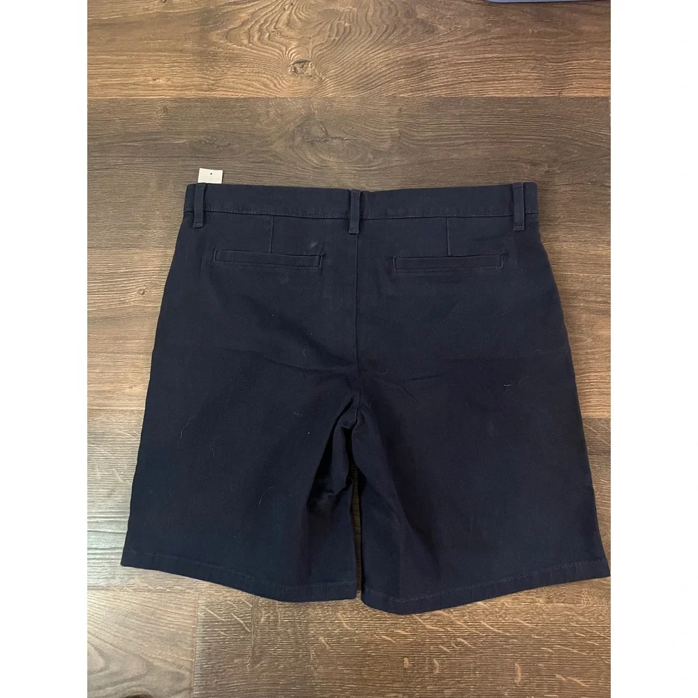 Gap Kids Girls Navy Blue Chino Shorts Size 14 Plus Organic Cotton 960756-00-2